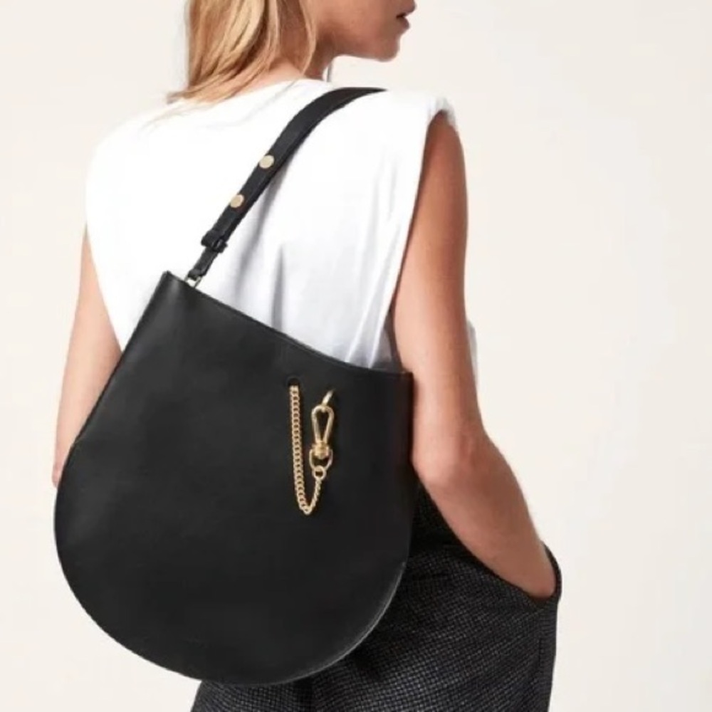 ALLSAINTS
Beaumont Leather Hobo Bag - Picture 2 of 16